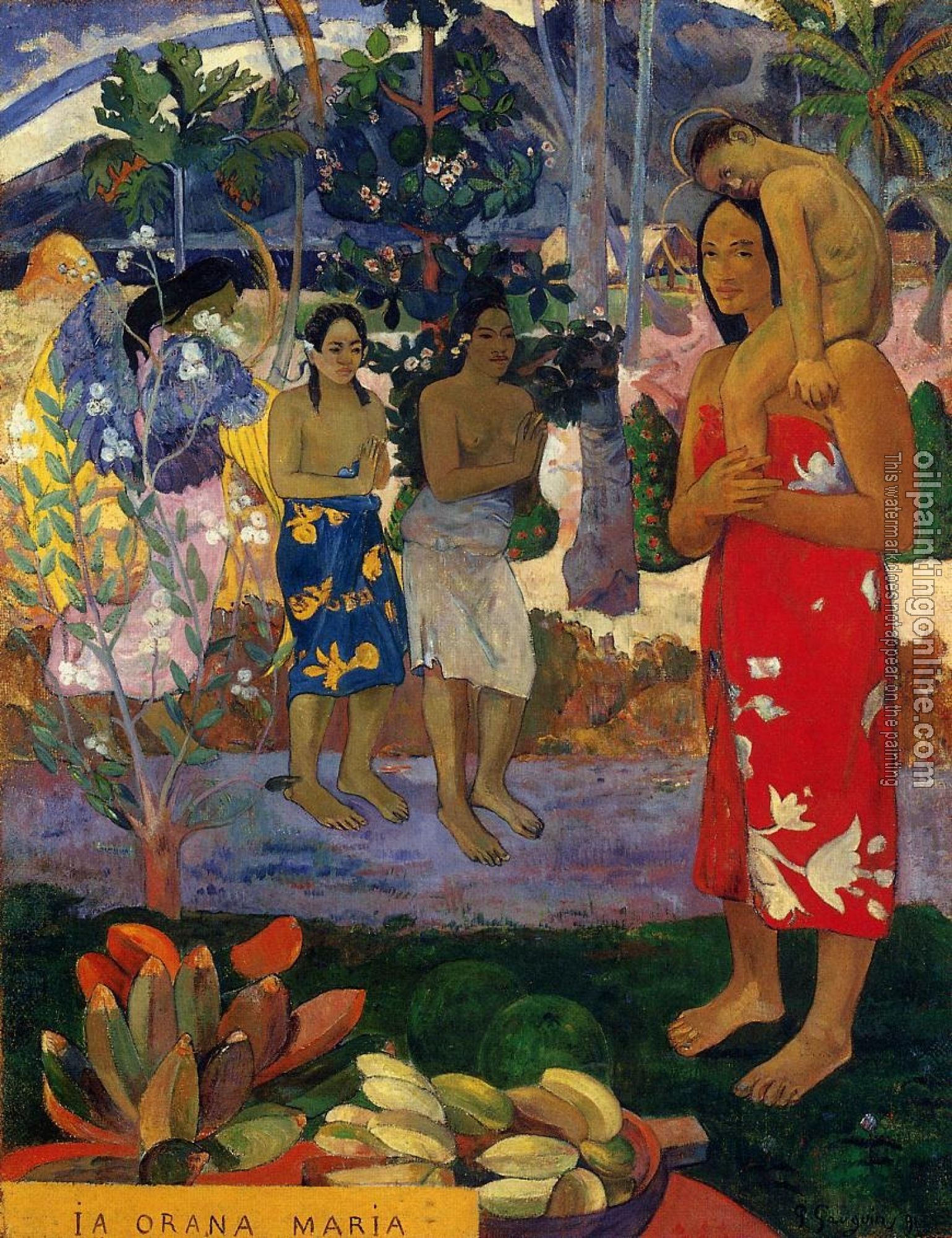 Gauguin, Paul - Hail Mary